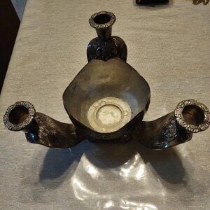 Godinger Silver Art 3 Candleholder Flower Centerpiece